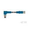 Te Connectivity Sensor Cables / Actuator Cables M8-4Mr-0.5Sh M8-4Fs-Pur T4062223004-001